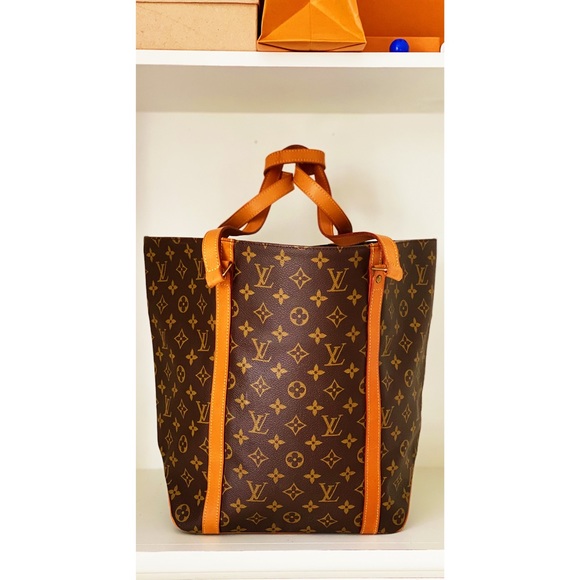 Louis Vuitton Monogram Sac Shopping Tote Bag MM - Picture 15 of 16